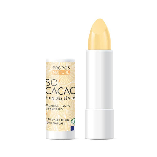 Bio Lippenbalsam So'cacao – Kakaobutter – 3,7 g