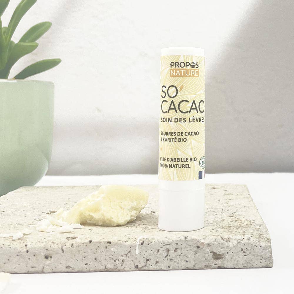 Bio Lippenbalsam So'cacao – Kakaobutter – 3,7 g