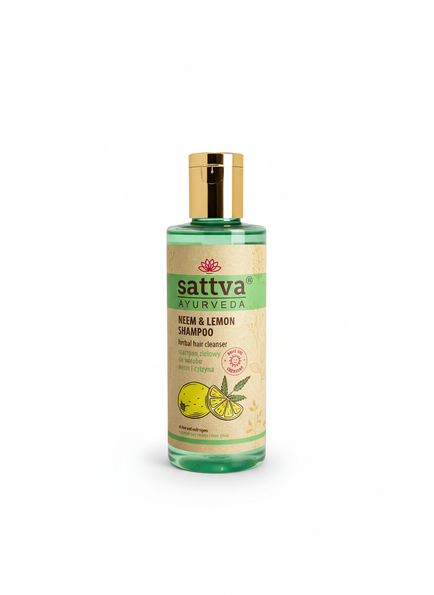 Natürliches Haar-Shampoo Neem & Lemon 210ml