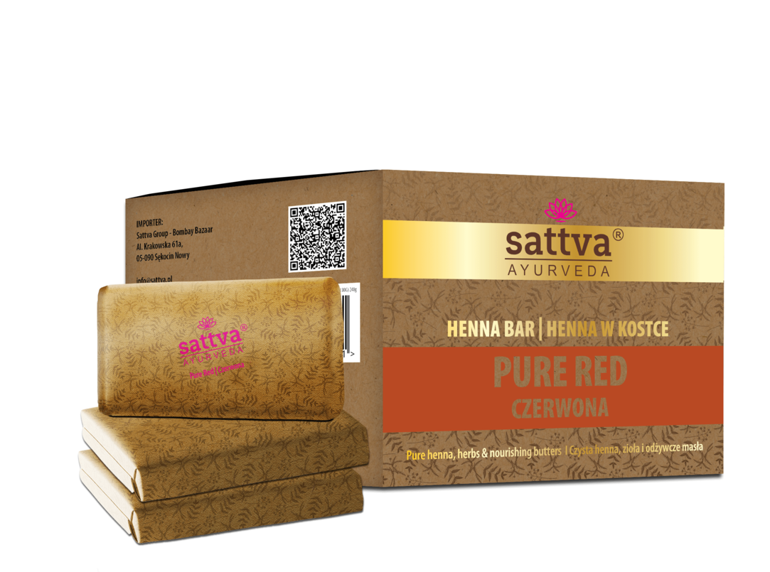 Natürliches Haarfärbemittel aus Henna (Rot) 3x80g