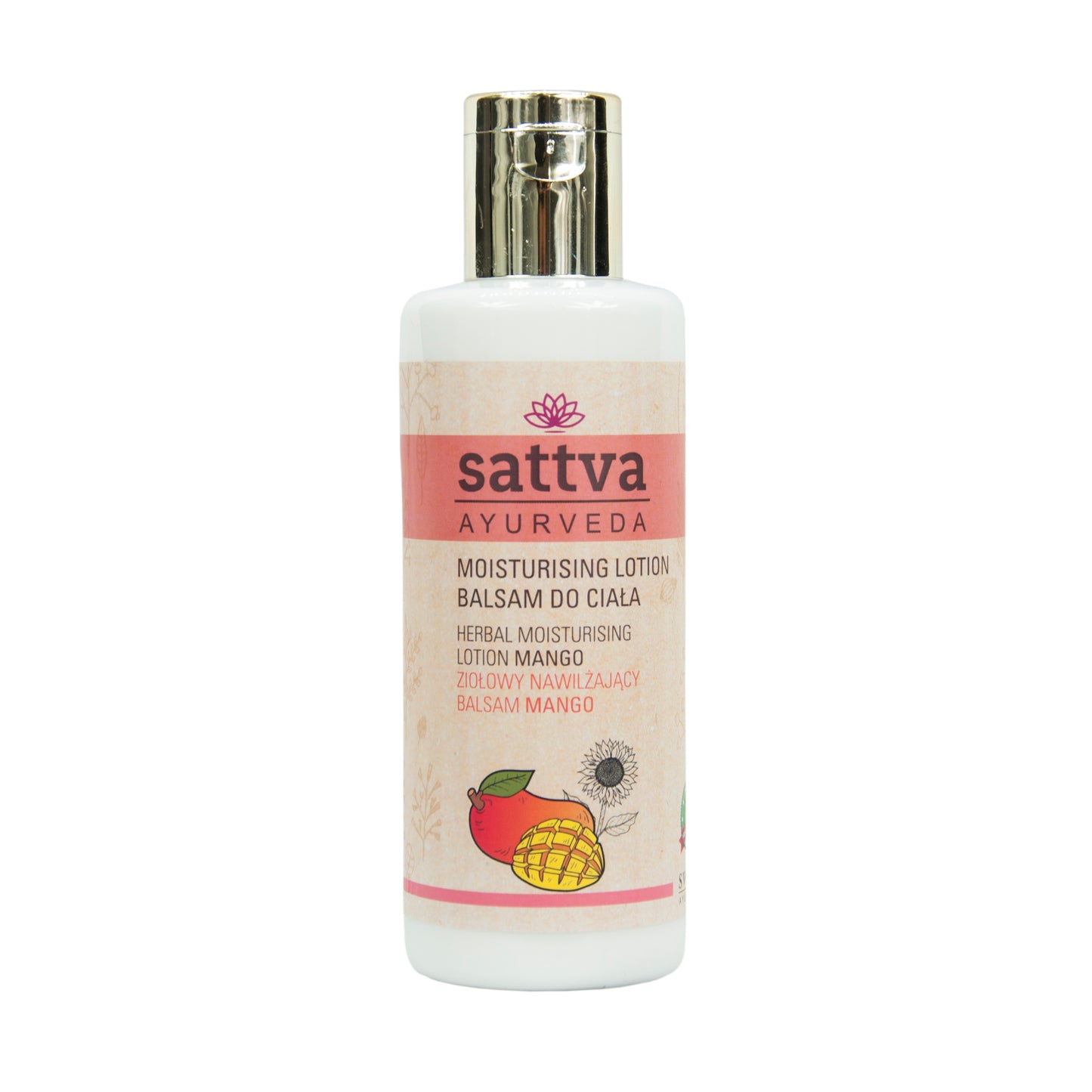 Ayurveda Feuchtigkeitsspendende Body-Lotion Mango 210ml
