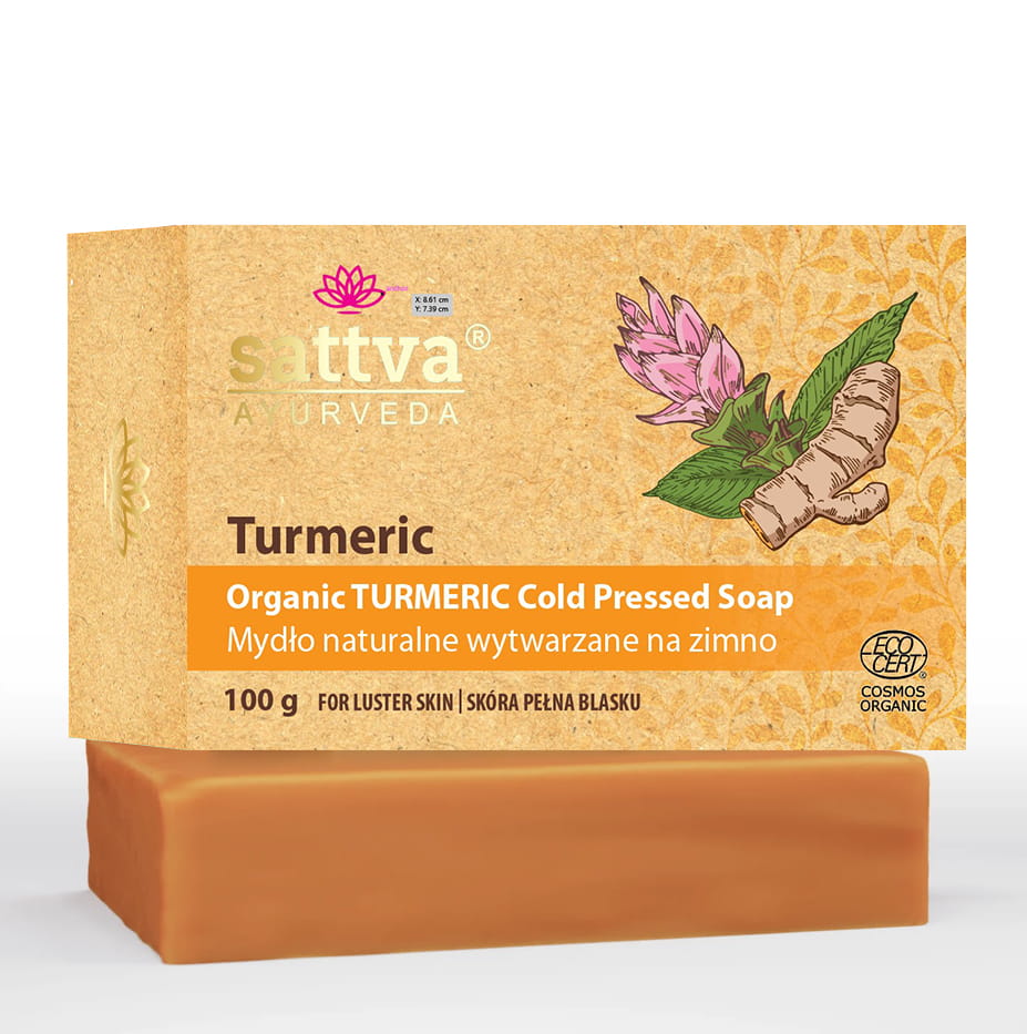 Bio Ayurveda Feste-Körperseife Kurkuma 100g