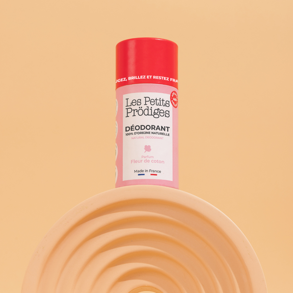 Festes Deo mit Baumwollblüten-Duft – 48 Stunden Wirkung