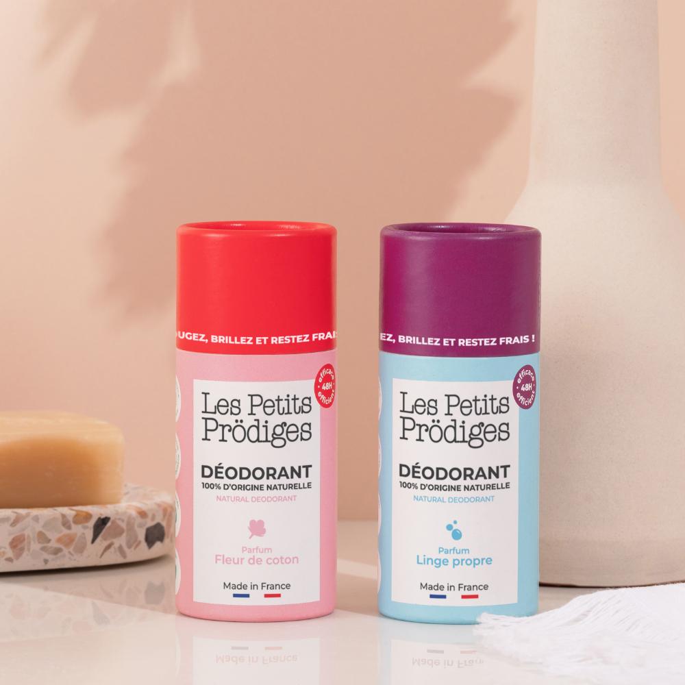 Festes Deo mit Baumwollblüten-Duft – 48 Stunden Wirkung