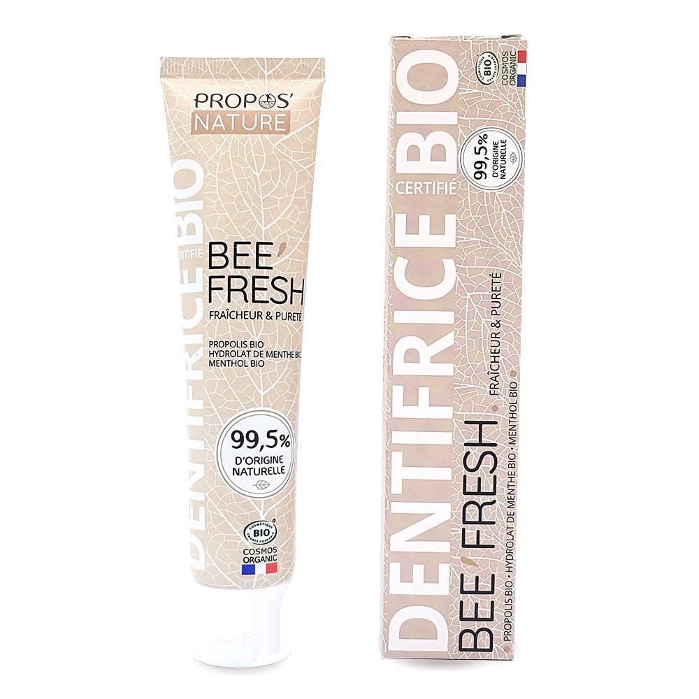 Bio-Zahnpasta mit Propolis und Menthol – Fluoridfrei – 75 ml