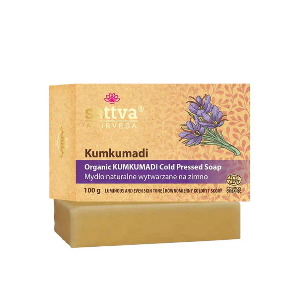 Bio Ayurveda Feste-Körperseife Kurkuma & Safran 100g