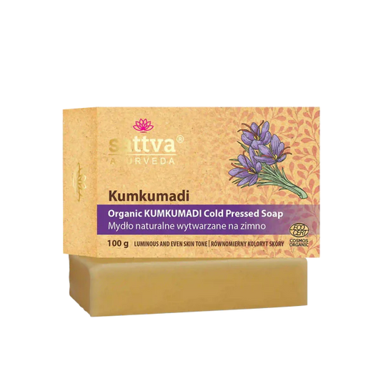 Bio Ayurveda Feste-Körperseife Kurkuma & Safran 100g