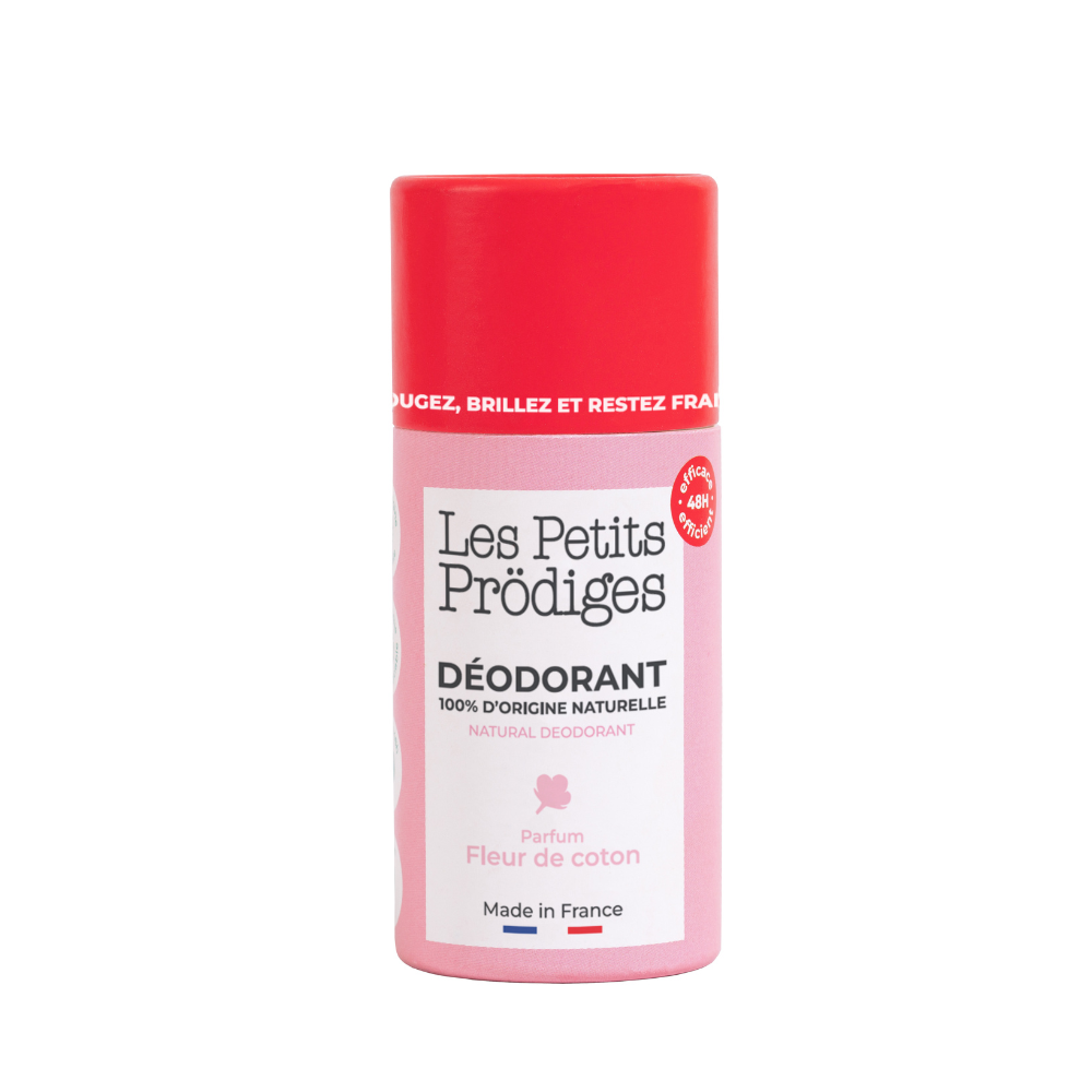 Festes Deo mit Baumwollblüten-Duft – 48 Stunden Wirkung