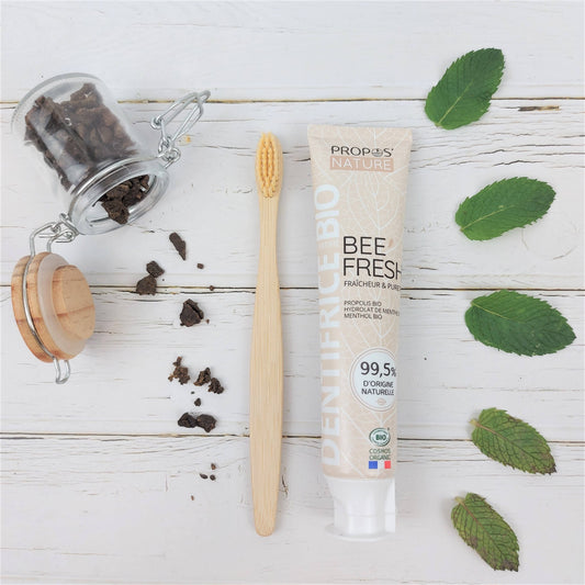 Bio-Zahnpasta mit Propolis und Menthol – Fluoridfrei – 75 ml