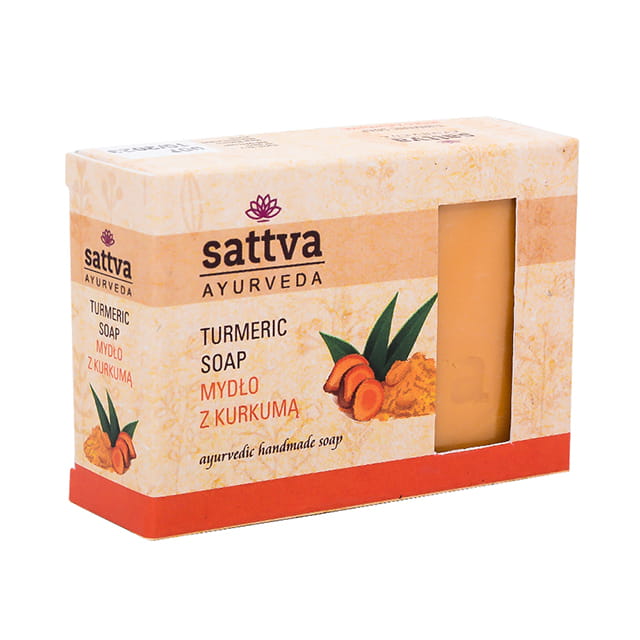 Ayurveda Feste-Körperseife mit Kurkuma 125g